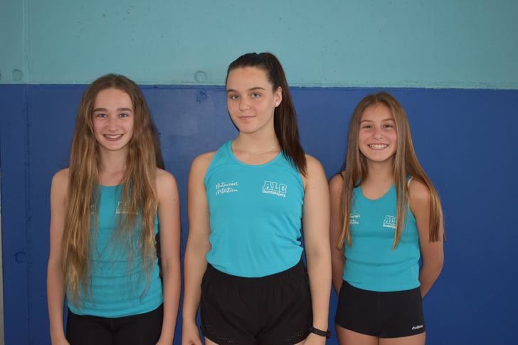 Tres alcarreñas escribirán la historia de la natación artística este verano