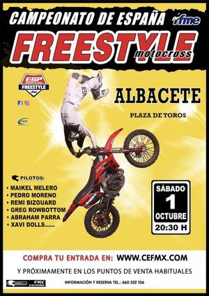 El Campeonato de España de Freestyle será el acto más multitudinario y espectacular de la Feria Deportiva de Albacete