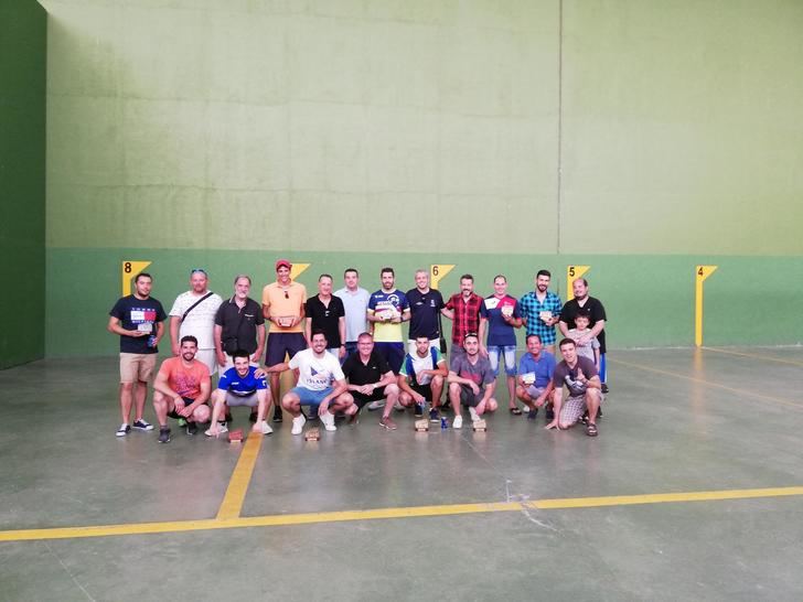 Acto final de temporada de la Liga Provincial de Frontenis de Guadalajara