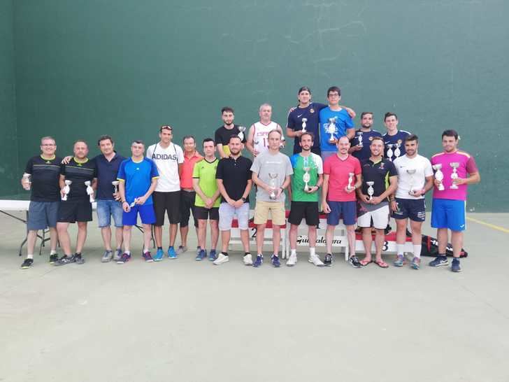 Acto final de temporada de la Liga Frontenis Guadalajara