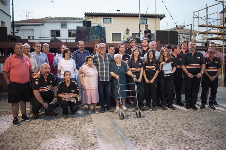 Eusebio Robles destaca la “labor encomiable” de las agrupaciones de Protección Civil en un homenaje organizado en Fuentelencina