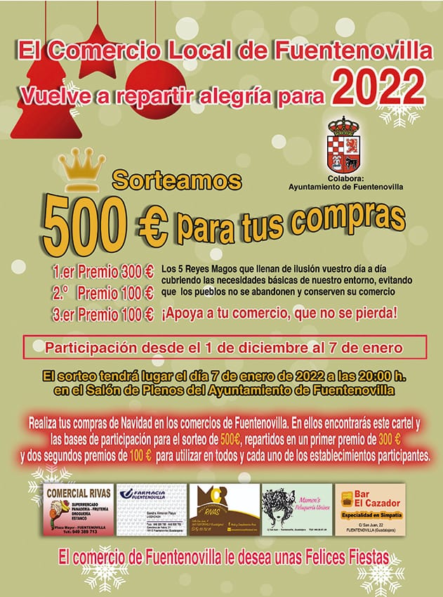 Los 5 Reyes Magos vuelven a Fuentenovilla esta Navidad