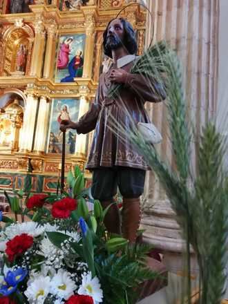 Los agricultores de Yebra honran a su patrón, San Isidro, en la celebración de su festividad