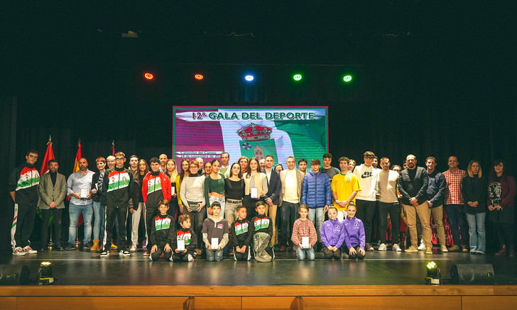 Cabanillas celebra a sus campeones en la 12ª Gala del Deporte de la localidad