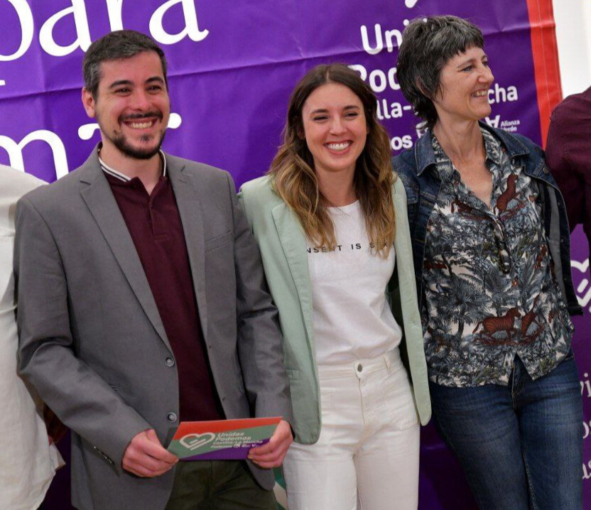 José Luis García Gascón encabeza la representación de Castilla-La Mancha en la candidatura de Irene Montero a las elecciones europeas
