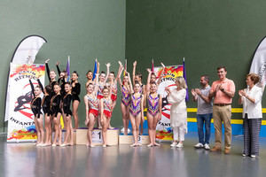 Guadalajara acoge el campeonato regional de gimnasia rítmica