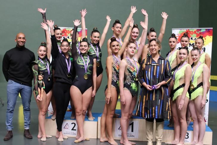 Guadalajara acoge el Campeonato Regional de Castilla-La Mancha de gimnasia rítmicagima
