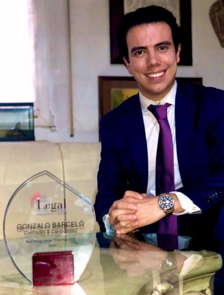Gonzalo Barceló, abogado de Cremades & Calvo-Sotelo, Mejor Joven Abogado del Año