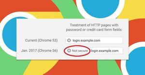 Google dice que solo anunciará en rojo sobre las páginas que no seguras