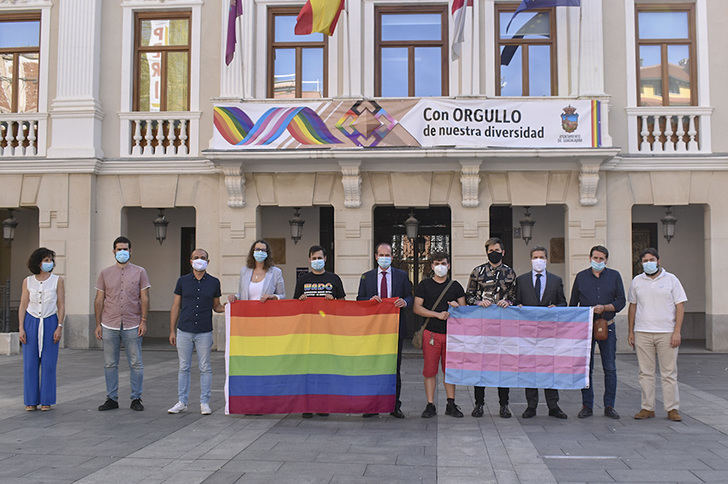 Guadalajara conmemora el Día Internacional del Orgullo LGTBI orgullosa de su diversidad