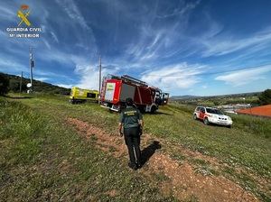 Rescatado un parapentista herido en el Risco Amarillo de la Sierra de Malagón