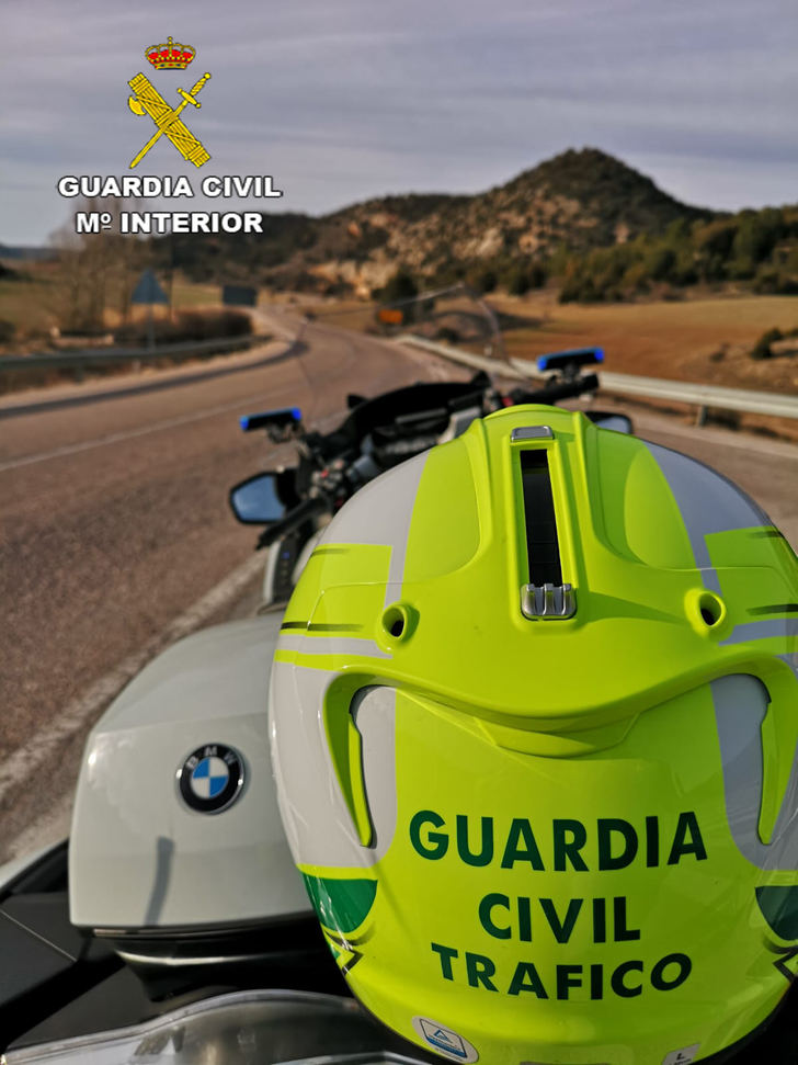 La Guardia Civil de Guadalajara investiga a un conductor que se grabó un vídeo cuando circulaba a 182 km/h