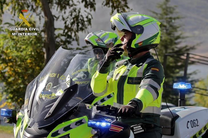 La Guardia Civil de Guadalajara detiene a una persona por conducción temeraria