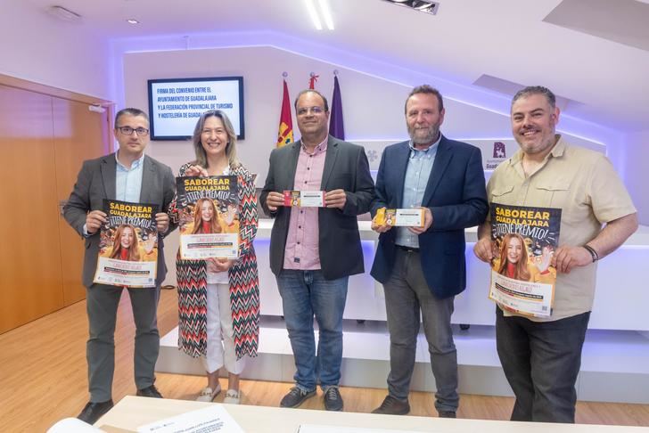 En marcha el plan de dinamización de hostelería y turismo de la mano del Ayuntamiento de Guadalajara y la Federación Provincial