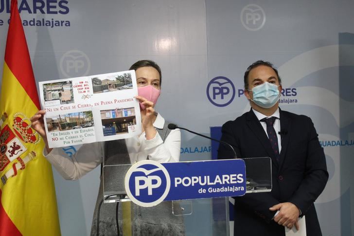 El PP afirma que el “cierre” del CEIP Río Tajo de Guadalajara que pretende Page no obedece a razones educativas sino a una política de “recortes” sin precedentes