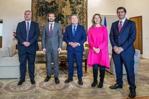 El Hospital de Guadalajara, Fuerte de San Francisco y Estación de Autobuses, principales asuntos de la reunión entre Guarinos y García-Page