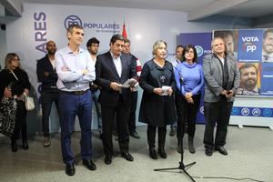 Echániz irá al Congreso, Román y González la Mola al Senado, el Partido Popular consigue un senador más en Guadalajara, y afirma que el PSOE y Sánchez han vuelto a fracasar