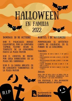 Disfruta de las actividades de Halloween, en familia, el 30 y 1 de noviembre, con pasacalles, cuentos y un gran campo de calabazas en la ciudad de Guadalajara