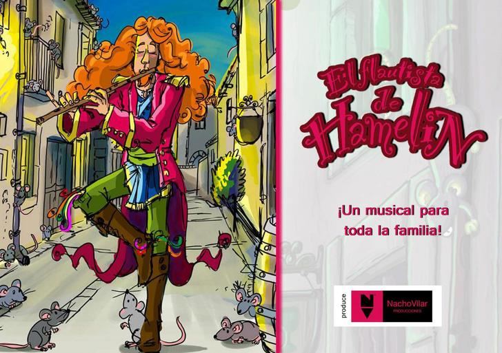 El musical El Flautista de Hamelín llega el sábado 27 de abril al Buero Vallejo de Guadalajara