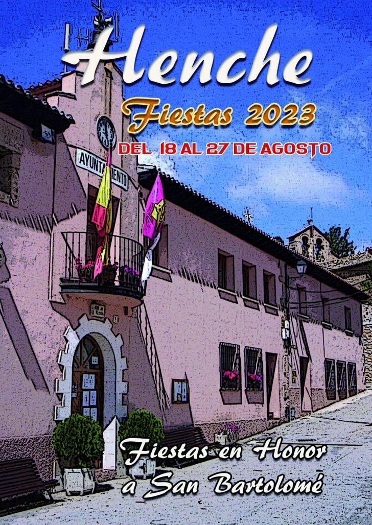 Todo preparado en Henche para las fiestas en honor de San Bartolomé