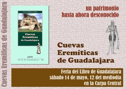 Herrera Casado presenta su libro sobre Cuevas Eremíticas en la Feria del Libro