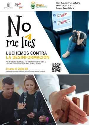 Horche acoge este jueves el taller No me líes