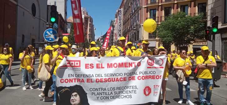 La huelga de Correos es secundada por más de un 50% de los trabajadores de Castilla-La Mancha