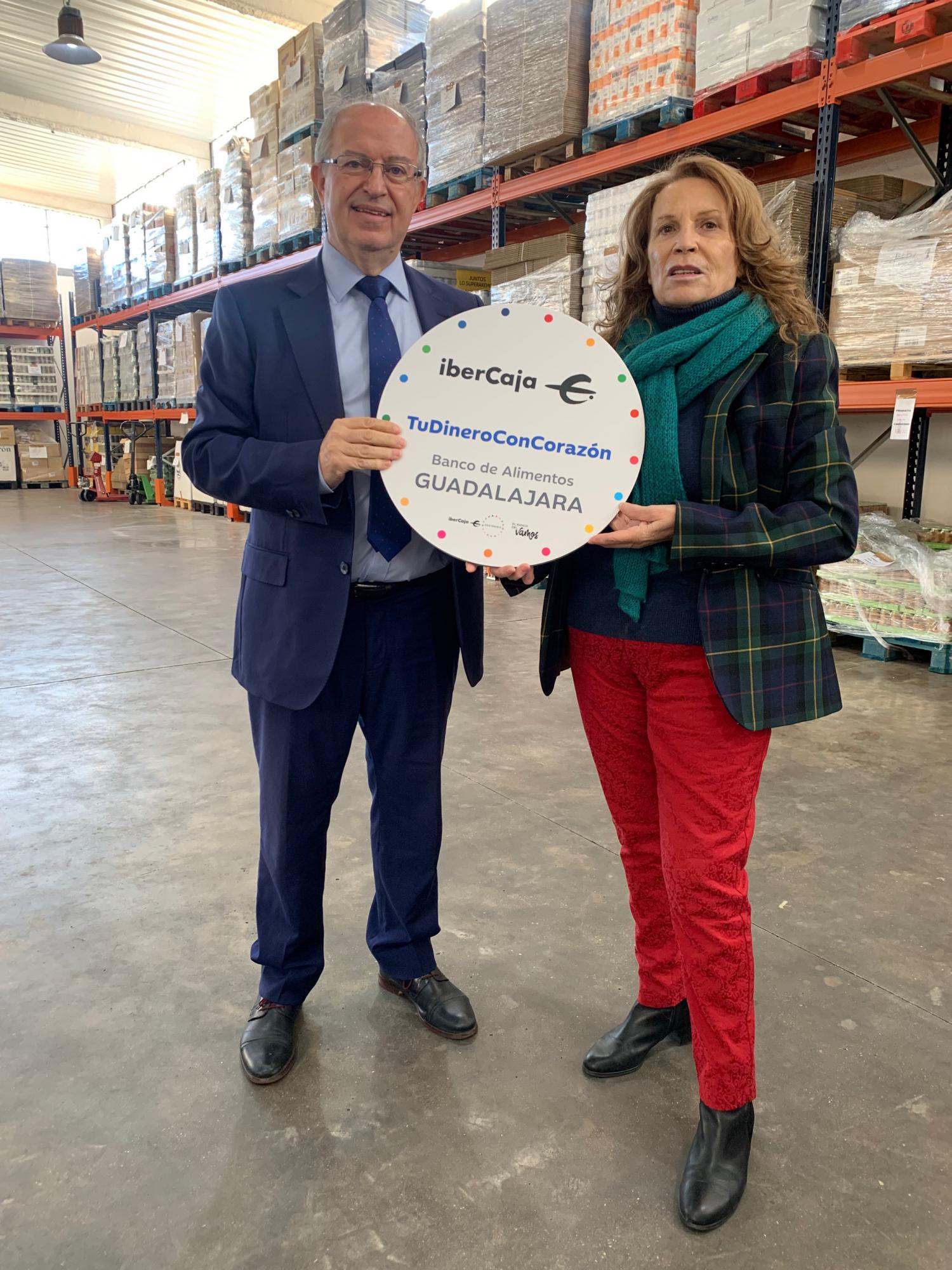 El Fondo de Inversión y el Plan de Pensiones Sostenible y Solidario de Ibercaja donan 80.000 euros a Bancos de Alimentos.