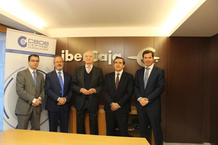 IberCaja y Ceoe-Cepyme Guadalajara renuevan su colaboración
