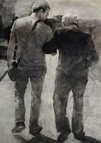 Ignacio Jiménez, ganador del premio de dibujo 