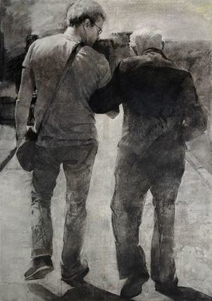 Ignacio Jiménez, ganador del premio de dibujo 