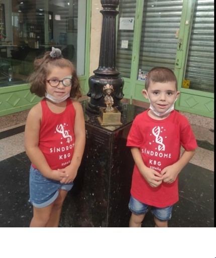 Iker, es un niño con 6 años de Azuuqeca, diagnosticado de una enfermedad rara, llamada Síndrome de Kbg.