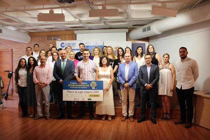 Wite gana los 3.000 euros del Programa de Apoyo a Emprendedores de Guadalajara
