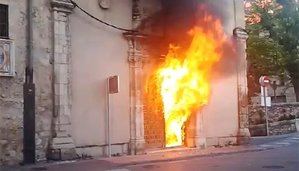 Detenido por provocar un incendio en el convento de las Concepcionistas en Cuenca