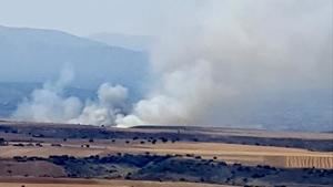 Controlado el incendio forestal de &#218;ceda que ha afectado a 20 hect&#225;reas de zona agr&#237;cola