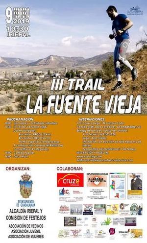 Este sábado, III Trail de Iriépal "La Fuente Vieja"