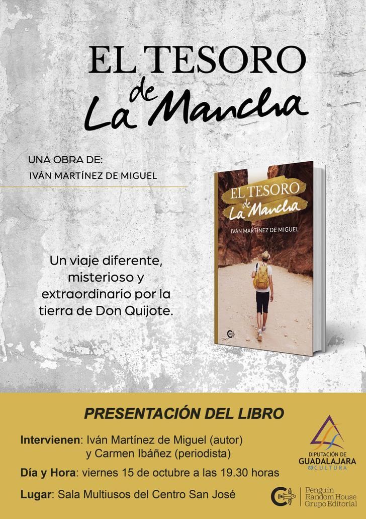 Iván Martínez presenta este viernes su segundo libro en la Multiusos de la Diputación de Guadalajara