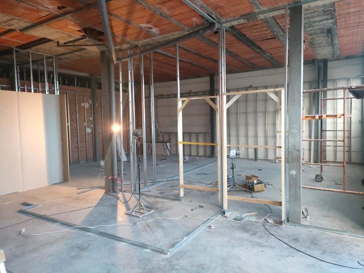 Avanzan las obras en la nueva escuela infantil de Jadraque