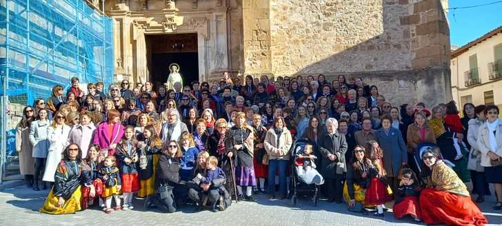 Las mujeres de Sta. Águeda volvieron a tomar las calles de Jadraque