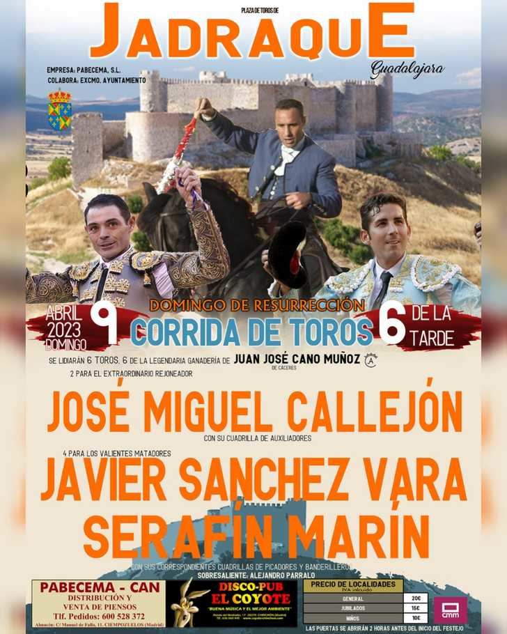 Jadraque inaugura su temporada taurina