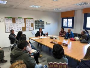 Jaime Sanz explica a las familias los motivos de los fallos en las calderas del colegio de La Muñeca