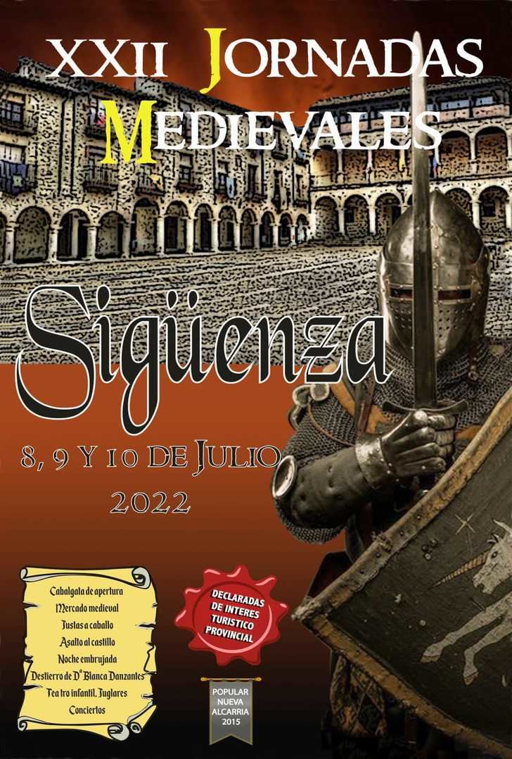 XXII Jornadas Medievales: Sigüenza recupera un fin de semana monumental e histórico