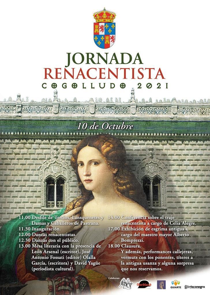 Cogolludo celebrará una Jornada Renacentista, el próximo domingo 10 de octubre