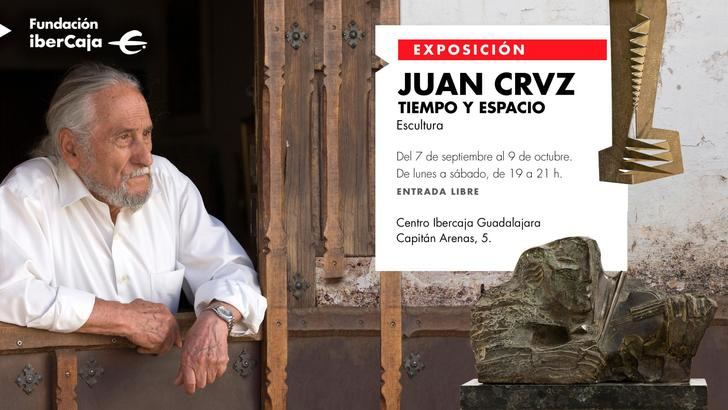 “Tiempo y Espacio' las esculturas de Juan Cruz que abrirán la Sala de Exposiciones del Centro IberCaja de Guadalajara