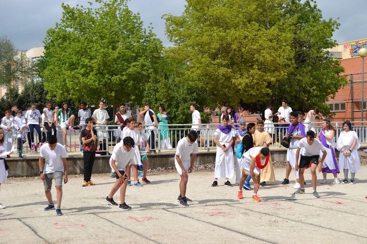 El IES Brianda de Mendoza celebra sus XI Juegos Grecorromanos el 6 de mayo de 2022