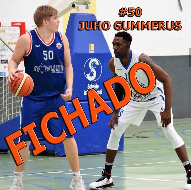 El pívot finlandés Juho Gummerus, primer fichaje del Isover Basket Azuqueca para la temporada 2019-2020