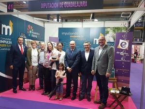 Latre resalta el compromiso de la Diputación de Guadalajara para ayudar a la mujer a emprender en el medio rural