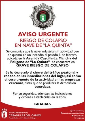 Se levantan algunas de las medidas cautelares que se impusieron en La Quinta de Cabanillas