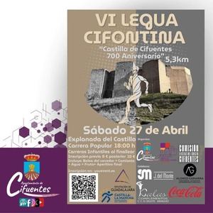 El sábado 27 de abril, cita con el deporte en la VI Legua de Cifuentes 2024