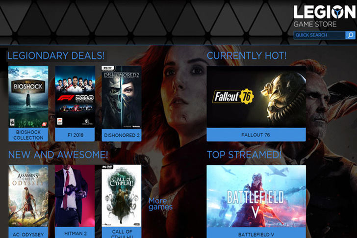 Lenovo Legion Game Store, la mejor propuesta para los auténticos jugones